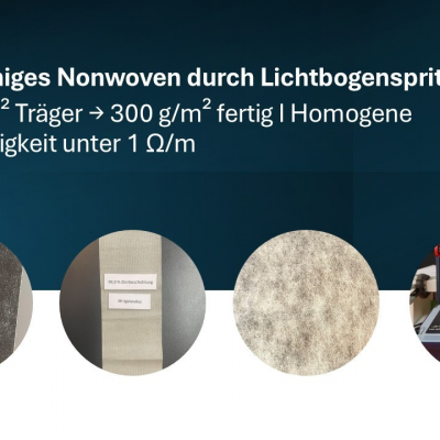 Nonwoven leitfaehig