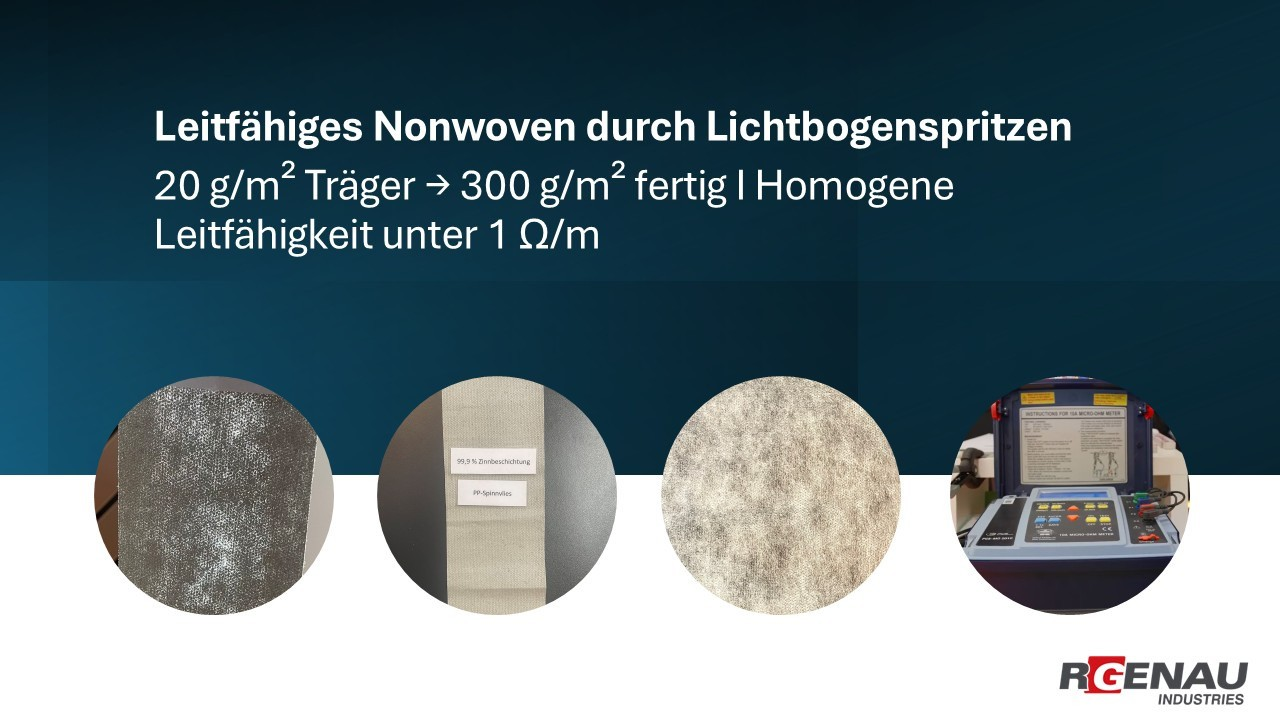 Nonwoven leitfaehig